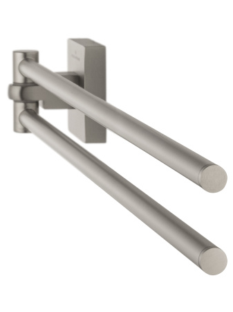 Полотенцедержатель поворотный WONZON & WOGHAND POLO, брашированный никель WW-8931-BN