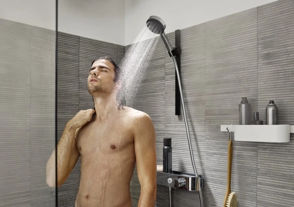 Душевая лейка Hansgrohe Pulsify Select 105 3jet Relaxation 24110000, хром
