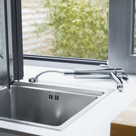 Смеситель однорычажный для кухни Grohe Eurostyle Cosmopolitan 31159 002 (31159002) хром