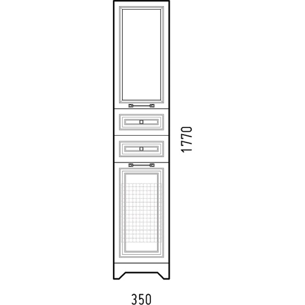 Пенал Corozo Каролина 35 SD-00000924