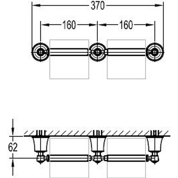 Держатель туалетной бумаги CEZARES LIBERTY CZR-F-8989A