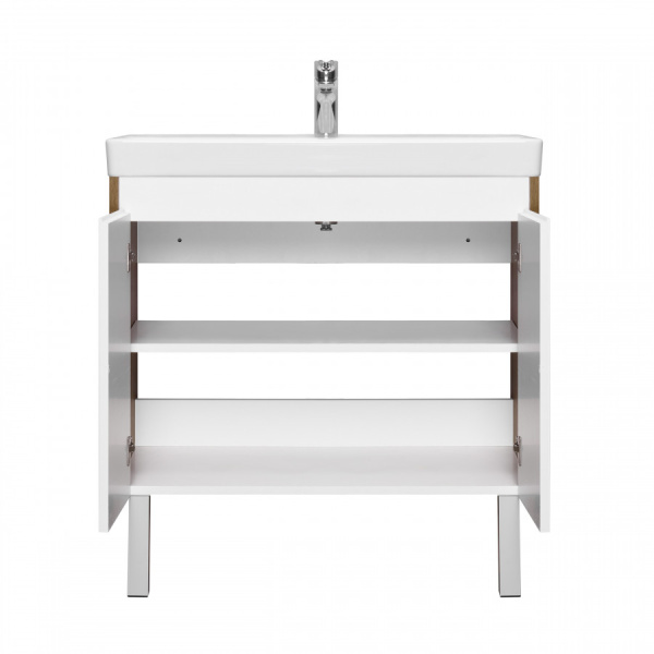 Тумба с раковиной Aquaton Сканди Doors 80 1A2829K0SDZ90