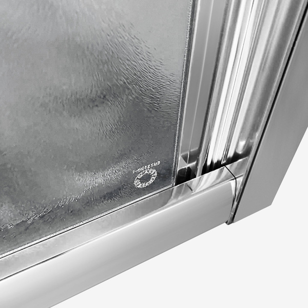 Душевой уголок Vincea  Garda VSR-1G9090CH  (90х90) хром, стекло шиншилла