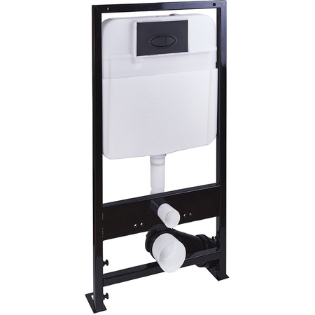 Комплект унитаза с инсталляцией SantiLine SL-5025MB+SL-03