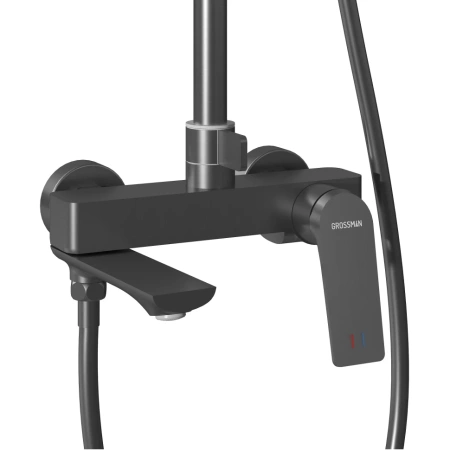 Душевая система Grossman Cosmo 500.K35.02.420 графит сатиновый