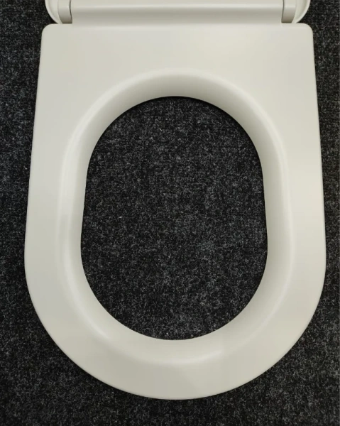 Крышка-сиденье для унитаза Kerasan Nolita 539159 Slim микролифт, светло-серый