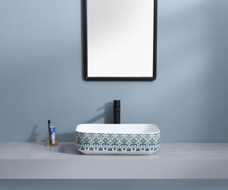 Накладная раковина (40,5х40,5) Bronze de Luxe Nordic  2073