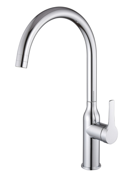 Смеситель для кухни однорычажный Orange Boni M15-001cr хром