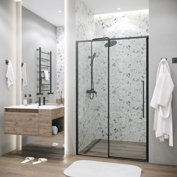 Душевая дверь (140х195) Grossman Galaxy 100.K33.01.140.21.00, раздвижная