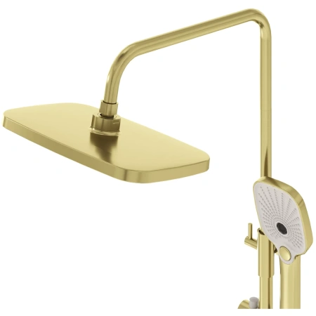 Душевая система Grossman Advans 500.K35.09.320 золото сатиновый