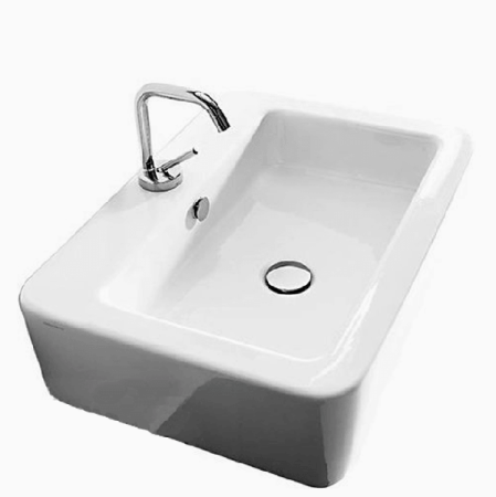 Раковина подвесная (60х43) Kerasan Ego 324201*1 белая 