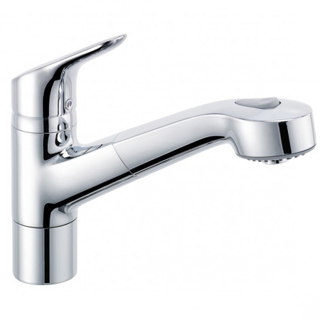 Смеситель для кухни с выдвижным изливом Kludi Objekta 325810575