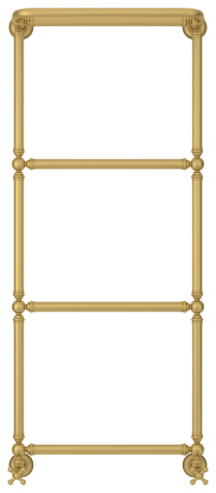 Полотенцесушитель Водяной Сунержа Ренессанс 1386 (126х50) Матовое Золото 032-0281-1250