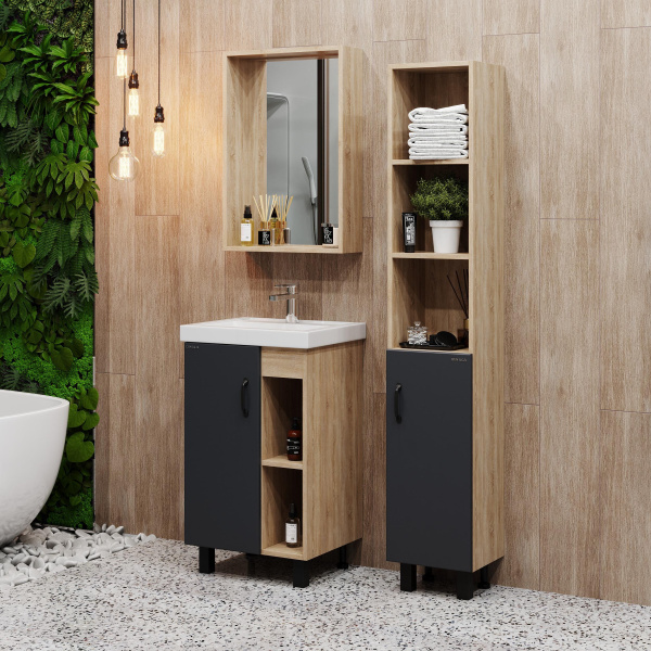 Тумба под раковину напольная Onika Тимбер 50 105035