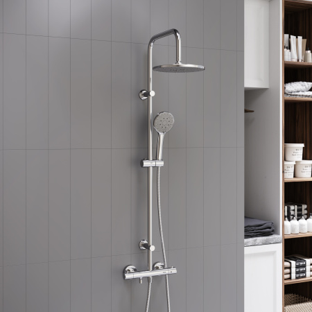 Душевая система с термостатом Dorff Futura D0710500 