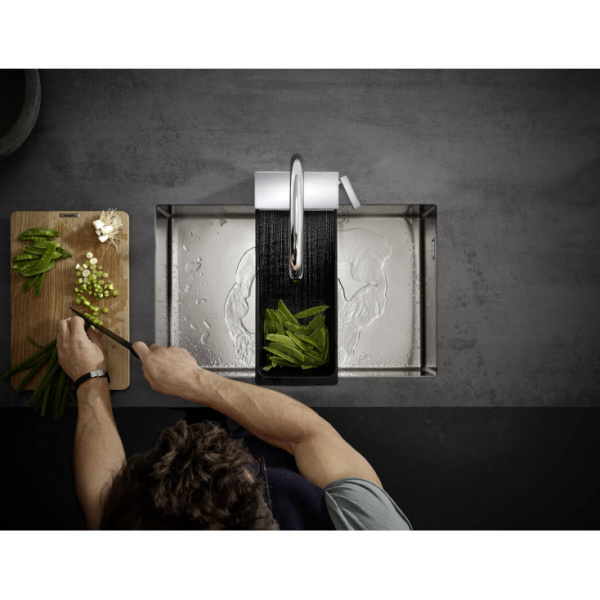 Смеситель для кухни Hansgrohe Aquno Select M81 73837000, хром
