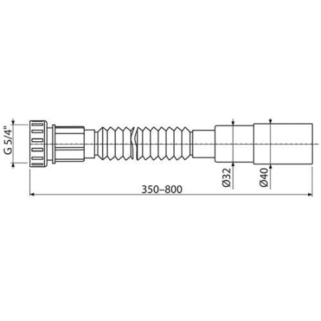 Гибкое соединение AlcaPlast A75
