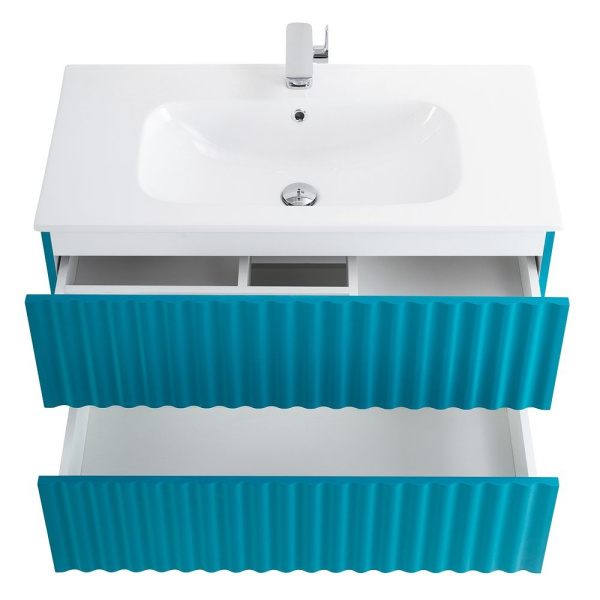 База под раковину Art&Max Еlegant AM-ELEGANT-600-2C-SO-TM-LED Бирюзоый матовый