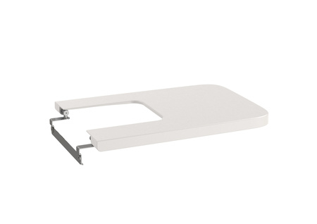 Крышка для биде Roca Inspira Square Supralit, Soft Close, бежевый 80653265B