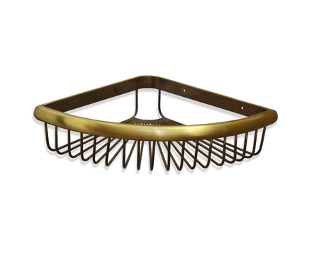Полка угловая Bronze de Luxe WINDSOR 200х200мм K25014