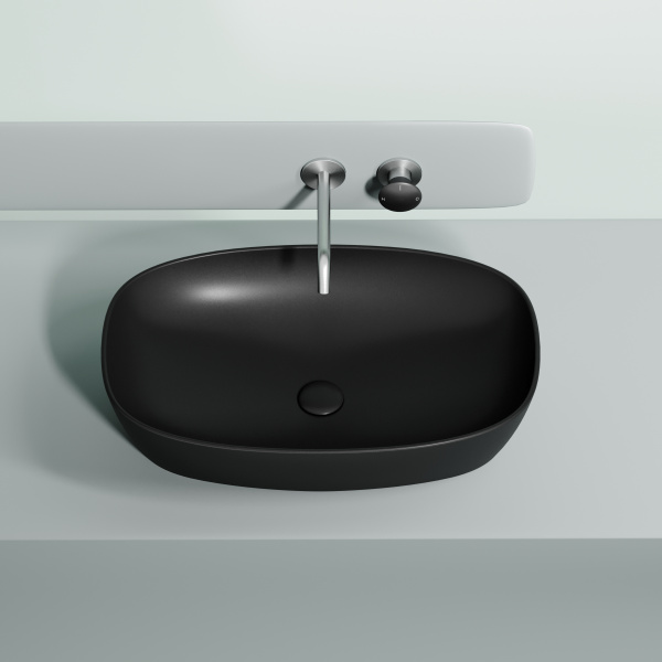 Раковина накладная (60х38) Ceramica Nova ELEMENT CN6049MB