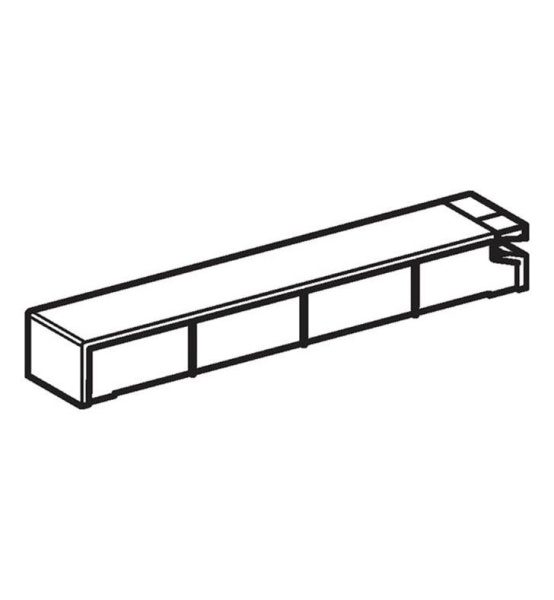 Крышка смывного бачка для сантехнического модуля Geberit Monolith для унитаза, матированный алюминий  243.440.TA.1