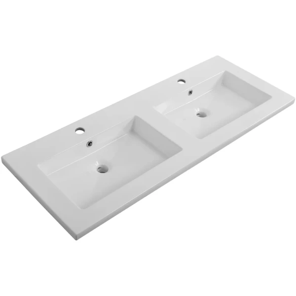 Керамическая раковина с двумя чашами CEZARES CZR-8070-120-2