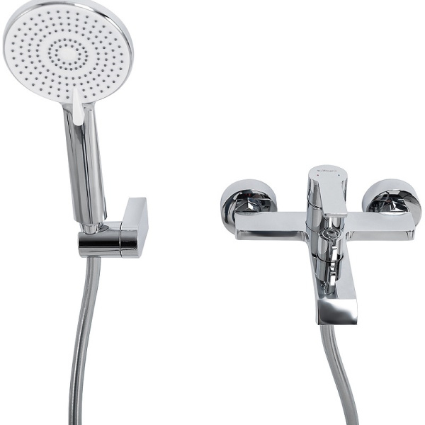 Смеситель для ванны BelBagno Aurora AURORA-VASM-CRM Смеситель для ванны BelBagno Aurora AURORA-VASM-CRM