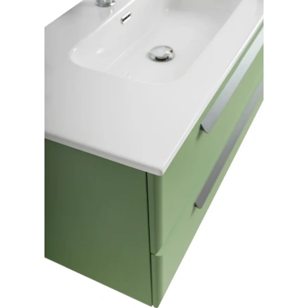 Тумба под раковину Cezares ECO-CER-N-1000-2C-SO-PS-P Фисташковый Софт без ручек