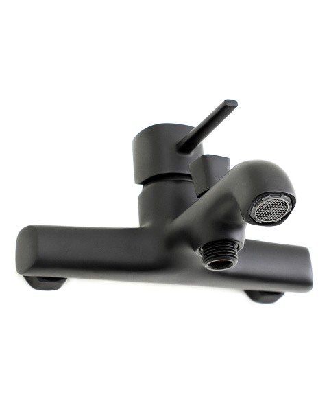 Душевая система смеситель с изливом Orange Karl M05-934b черный