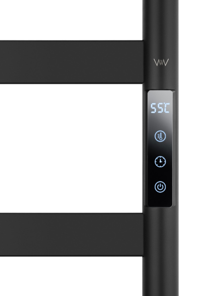 Полотенцесушитель электрический WONZON & WOGHAND DÜSSELDORF, черный матовый WW-A204-MB Полотенцесушитель электрический WONZON & WOGHAND DÜSSELDORF, черный матовый WW-A204-MB