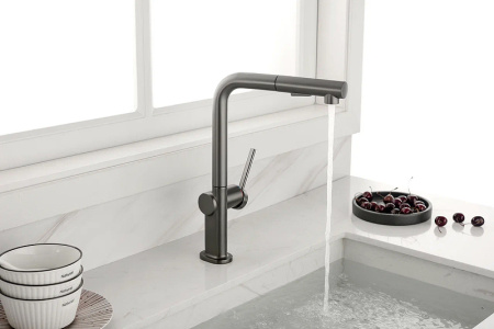 Смеситель для кухни Paulmark Neo Ne214419-B
