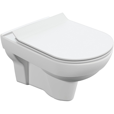 Комплект Cersanit CITY CO DPL EO slim + LINK PRO + ESTETICA пластик белый с рамкой хром 64277