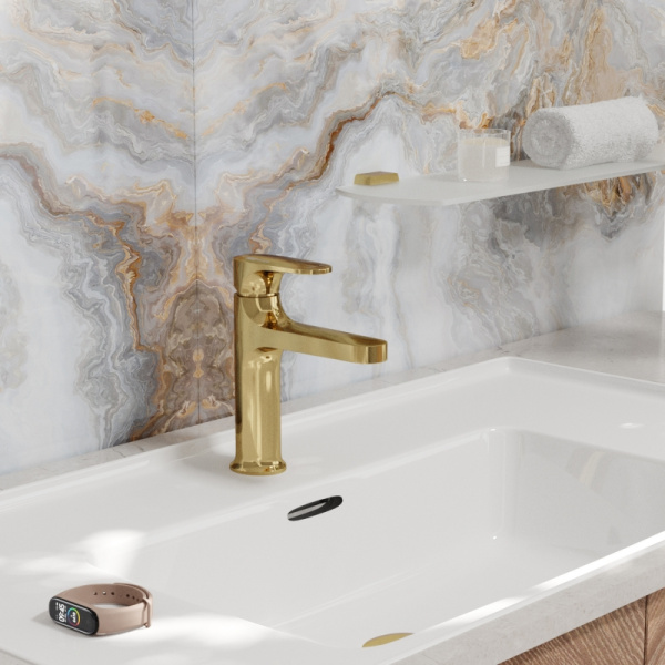 Смеситель для раковины WassrKRAFT Neckar 2103