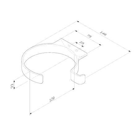 Держатель для фена Am.Pm Inspire 2.0 A50A32300