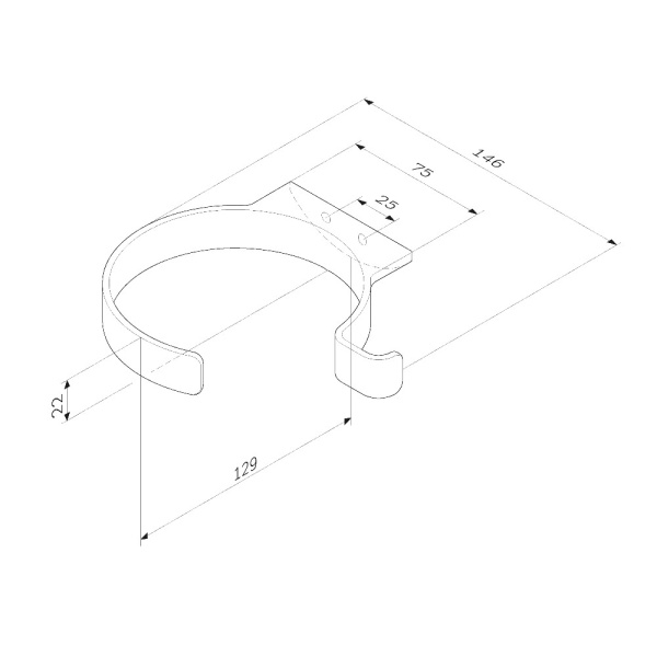 Держатель для фена Am.Pm Inspire 2.0 A50A32300