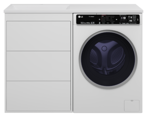 Тумба под стиральную машину Brevita Grafit 60 GRA-01060-023Я