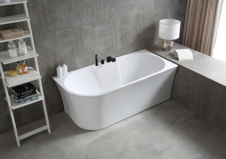 Акриловая ванна (170х78) ABBER AB9335-1.7 R без гидромассажа, белый