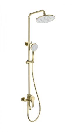 Душевая система WONZON & WOGHAND, брашированное золото WW-B2168-A-BG