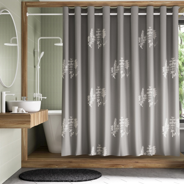 Штора для ванной WasserKRAFT Ohre SC-37701