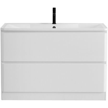 База под раковину BelBagno 120 ALBANO-1200-2C-PIA-BL Bianco Lucido