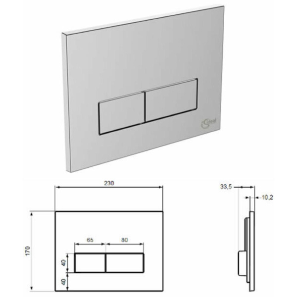 Инсталляция для унитаза Ideal Standard W3710AA