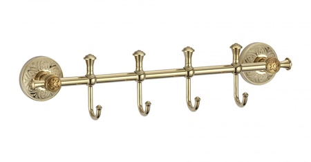 Планка с крючками 4 крючка Savol 58b S-005874B
