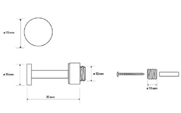 Крючок Bemeta Omega 104206023