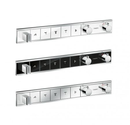 Термостат для душа на 5 потребителей Hansgrohe RainSelect 15358000 хром