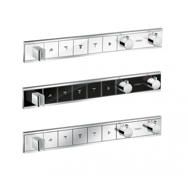 Термостат для душа на 5 потребителей Hansgrohe RainSelect 15358000 хром