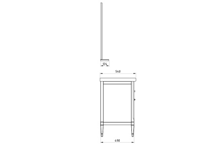 Зеркало (77х85)  ASB-Woodline Гранда 80 11481 (коричневый)