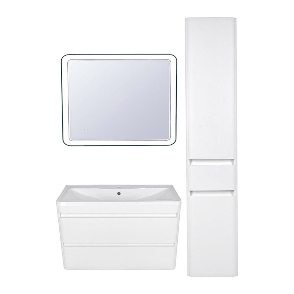 Тумба под раковину подвесная Style Line Атлантика СС-00002210 белый