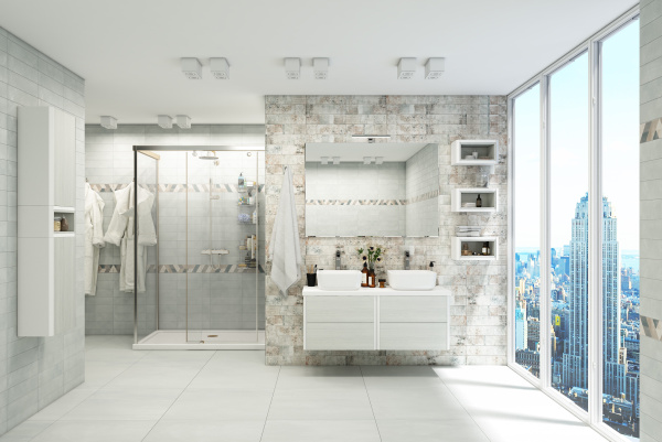 Шкаф подвесной Aquaton Брук 1A202503BCDL0 дуб латте