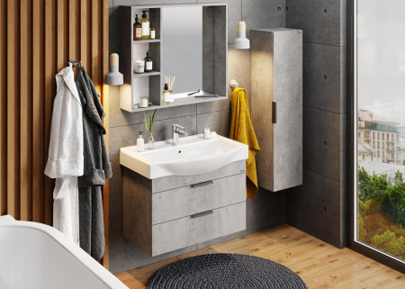 Зеркало-шкаф Onika Девис 80 (80x70) 208093